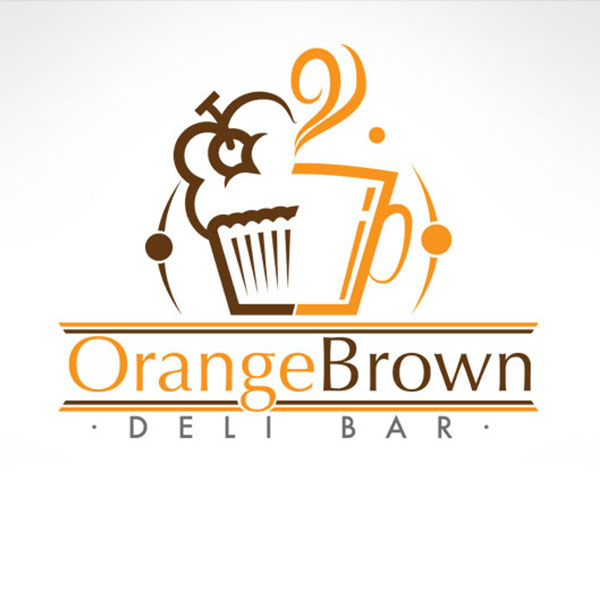 DonPig: Diseño Digital – Orange Brown Café
